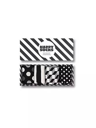 HAPPY SOCKS | Damen Geschenkset BLACK & WHITE 36 - 40 black | 